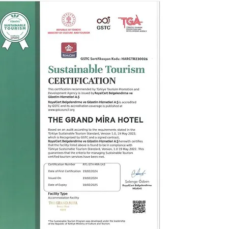 Hotell The Grand Mira Business Hotel 4*